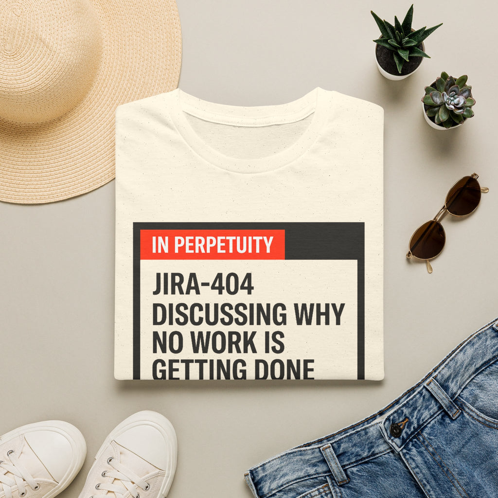 JIRA 404 - Discussion why no work is done T-Shirt