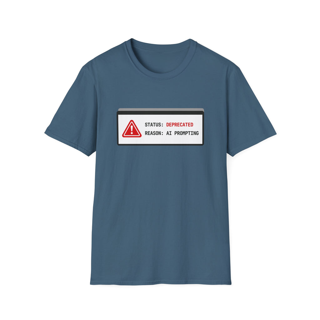 Deprecated Reason AI Prompting T-Shirt