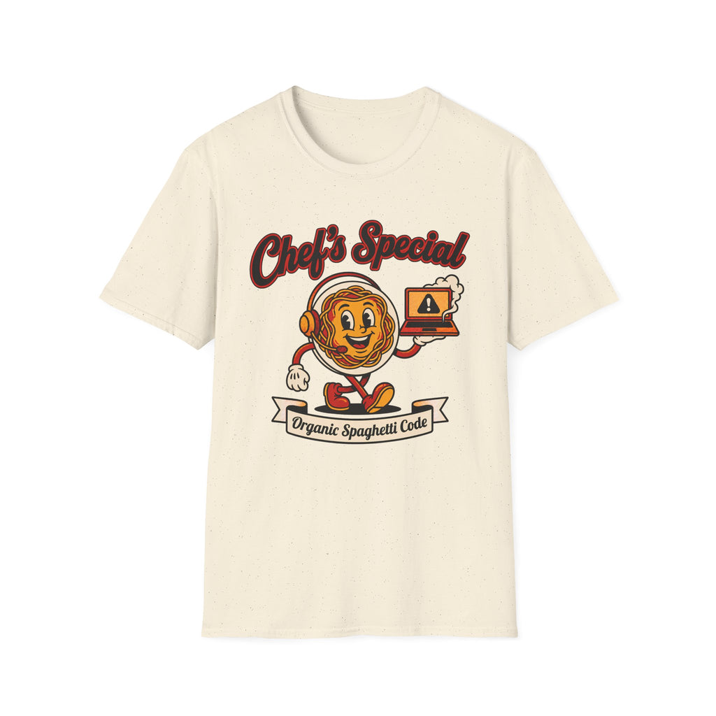 Chef's Special Organic Spaghetti Code T-Shirt