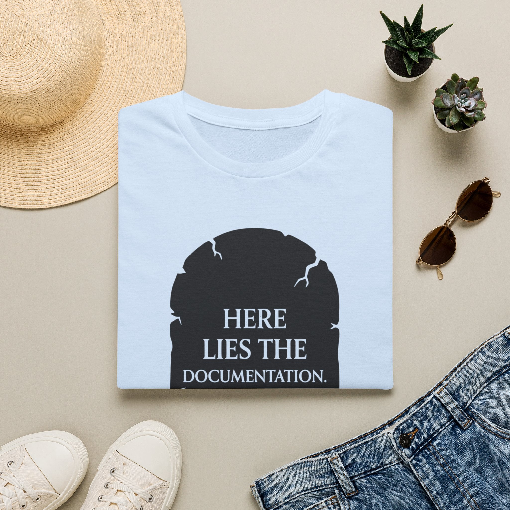 Here lies the documentation T-Shirt