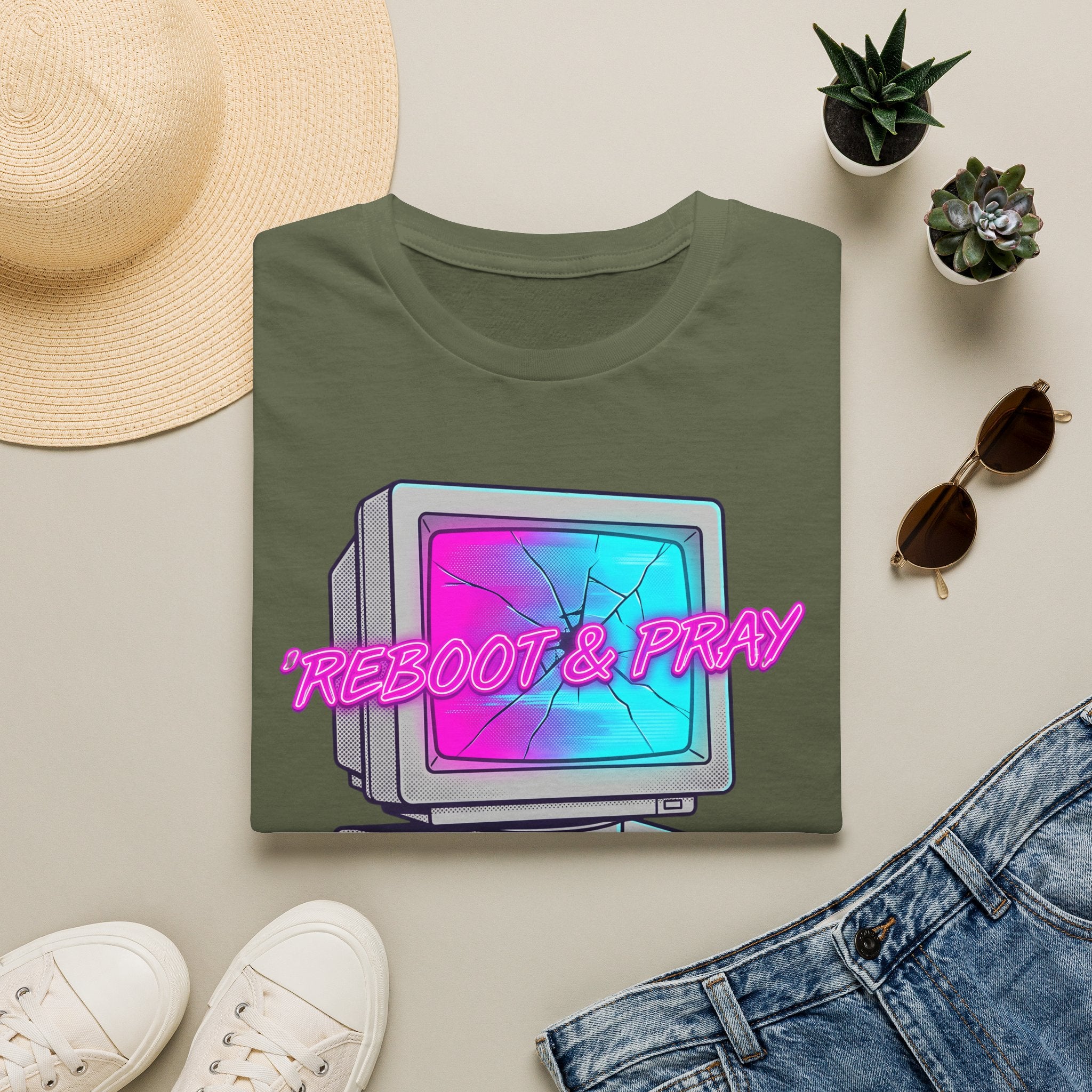 Reboot & Pray T-Shirt