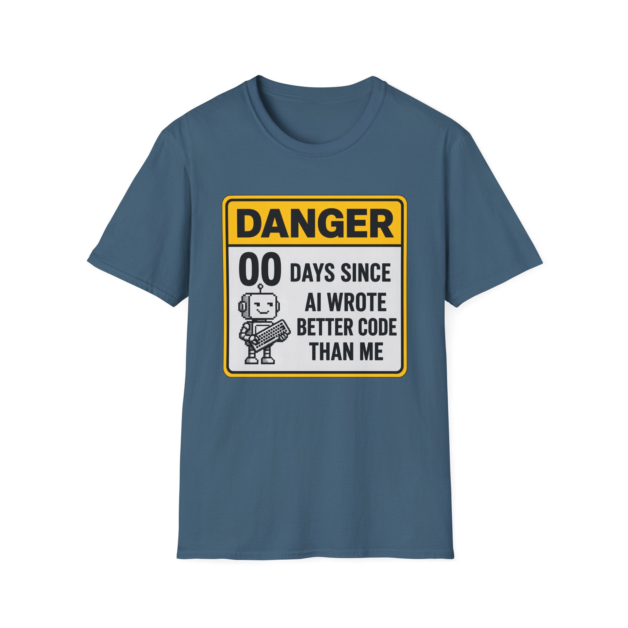 00 Days AI Coded T-Shirt
