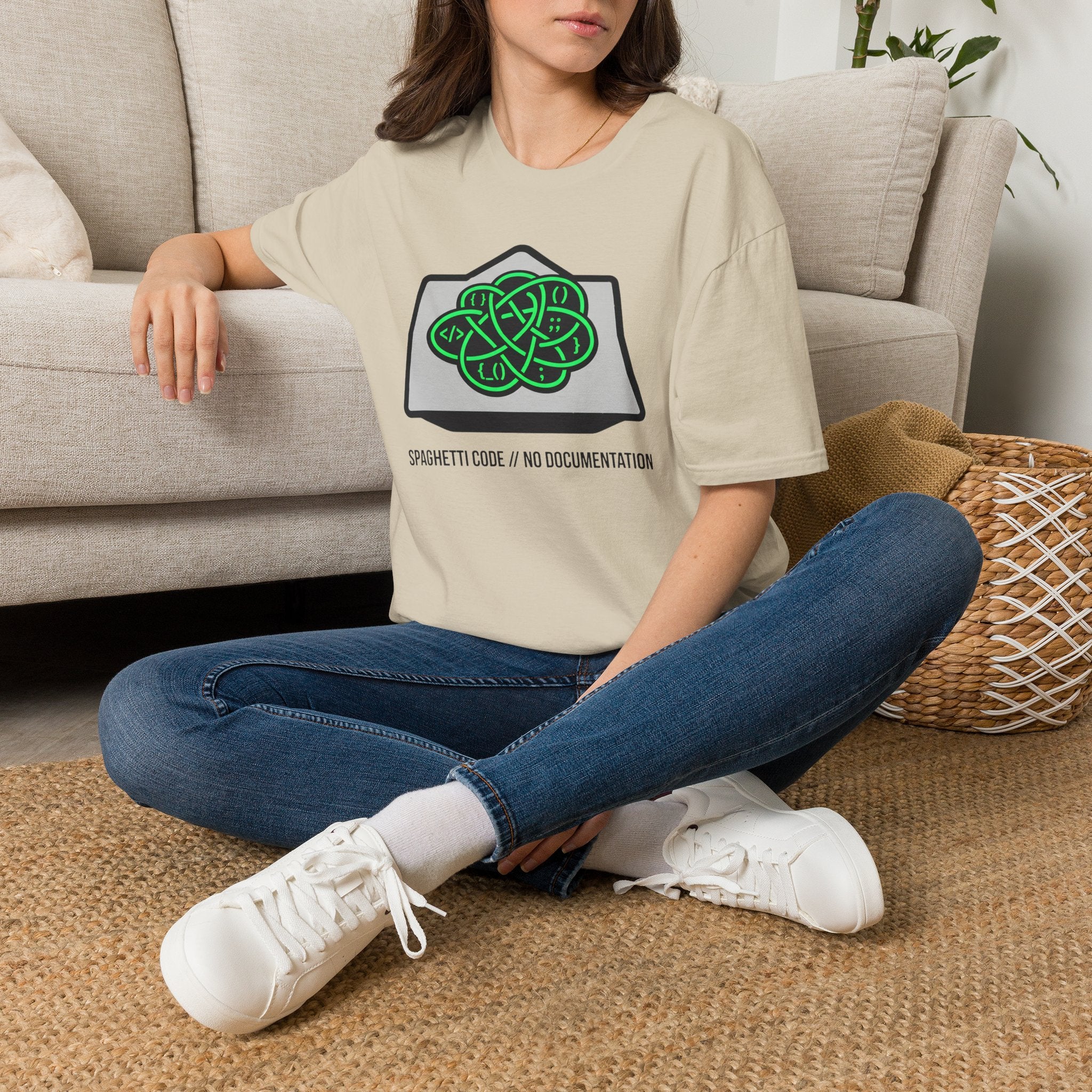 Spaghetti Code No Documentation T-Shirt