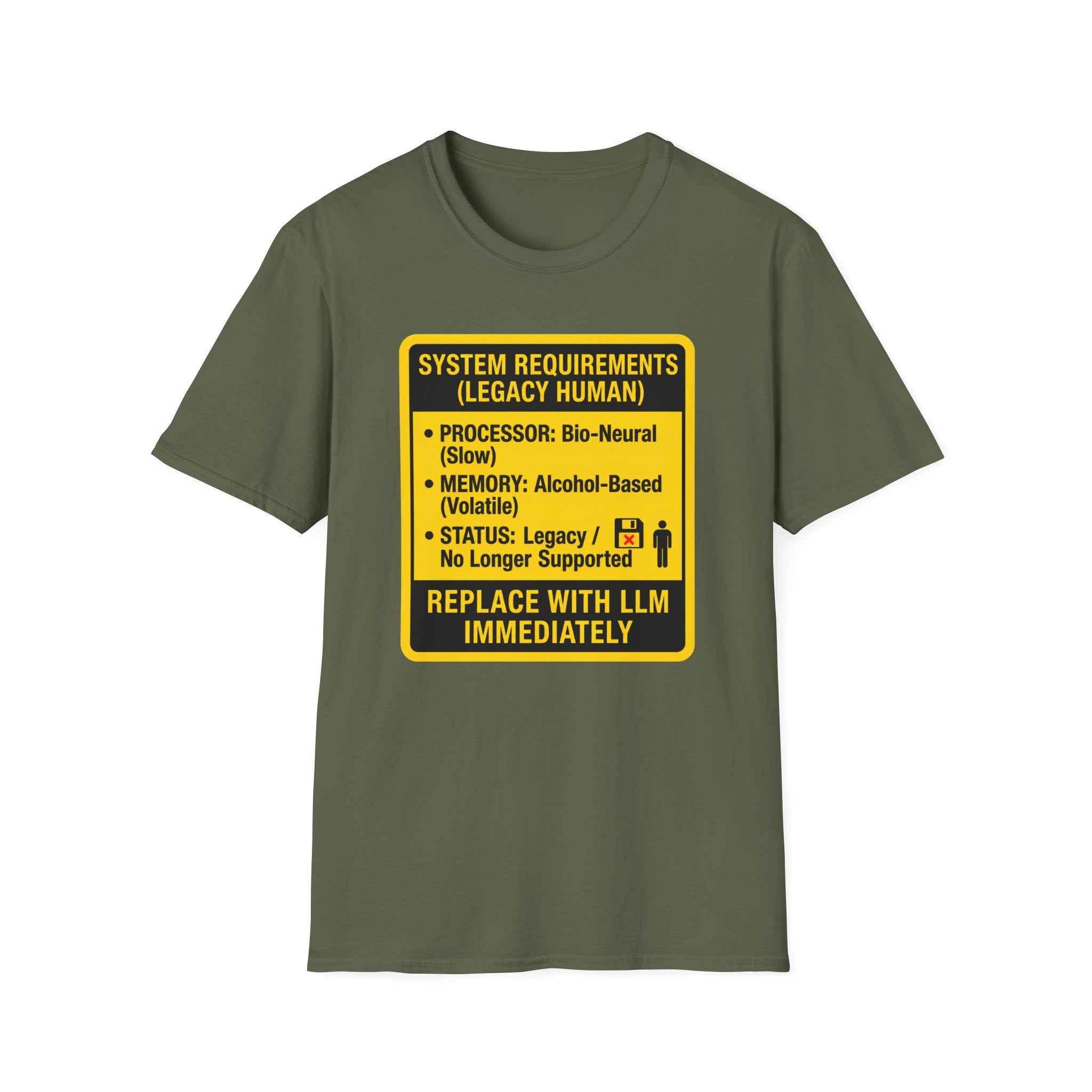 System requirements (legacy human) T-Shirt