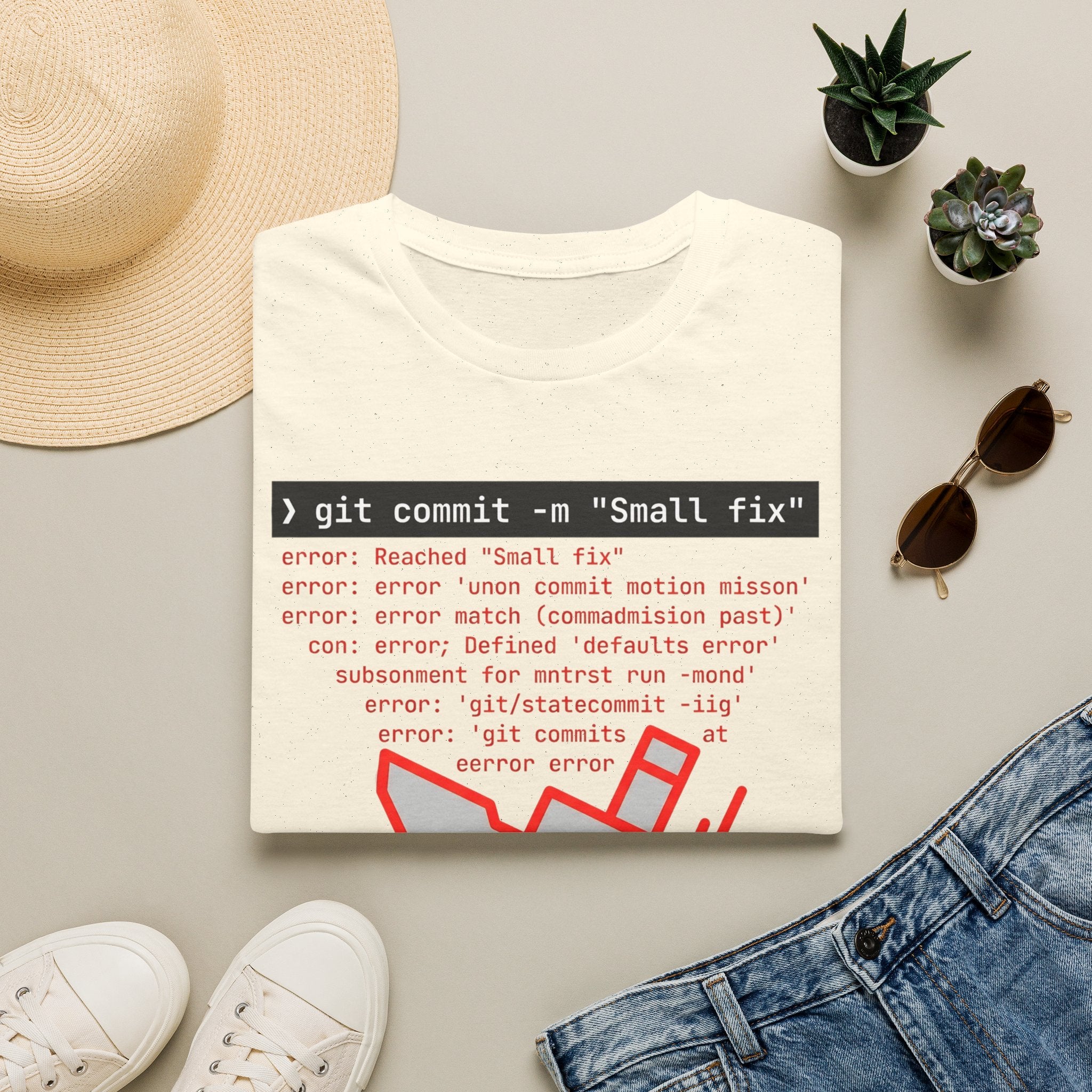 git commit -m small fix T-Shirt