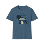 Junior developer vs Senior architect T-Shirt