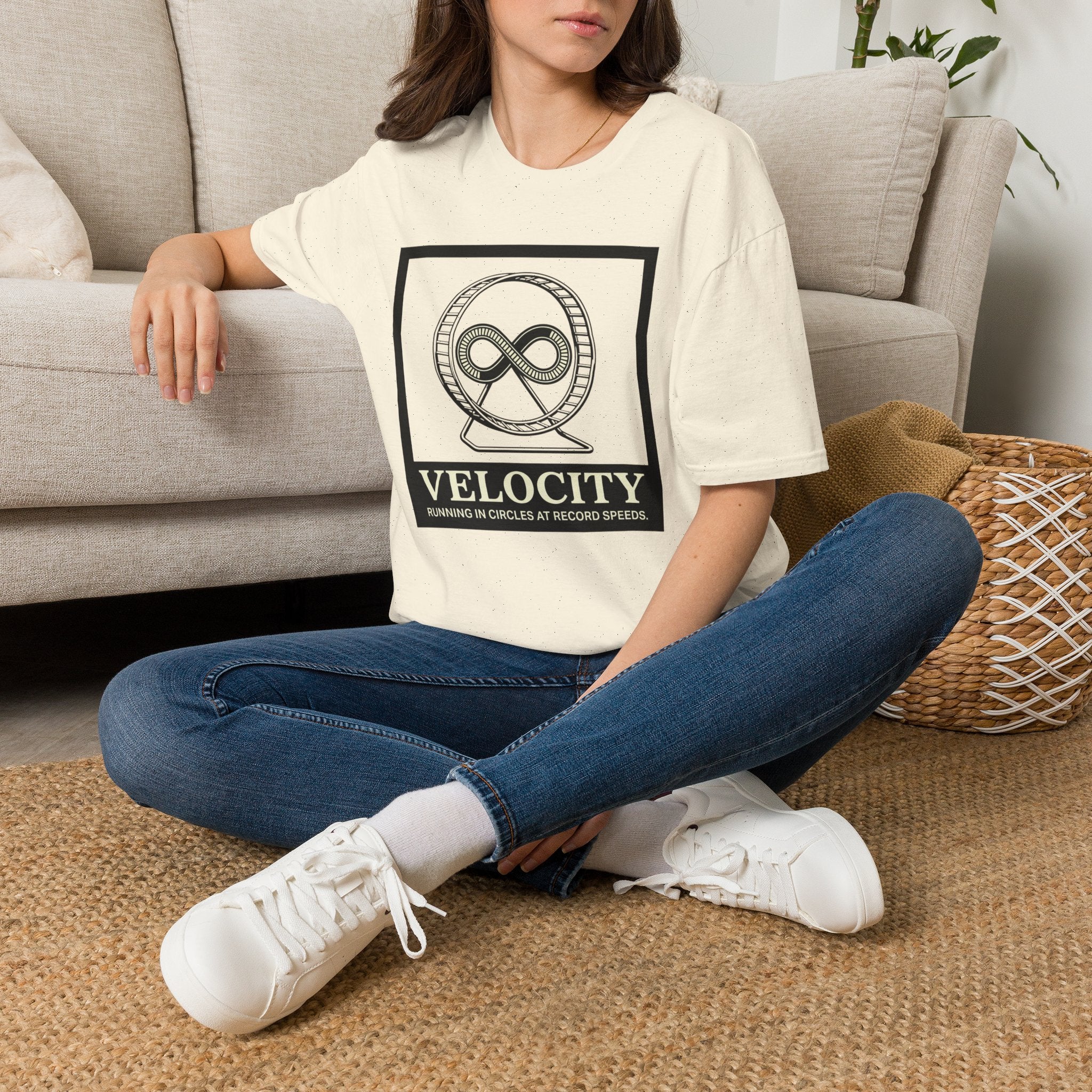 Velocity - running in circle T-Shirt