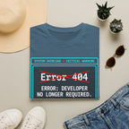 Error Developer no longer required T-Shirt