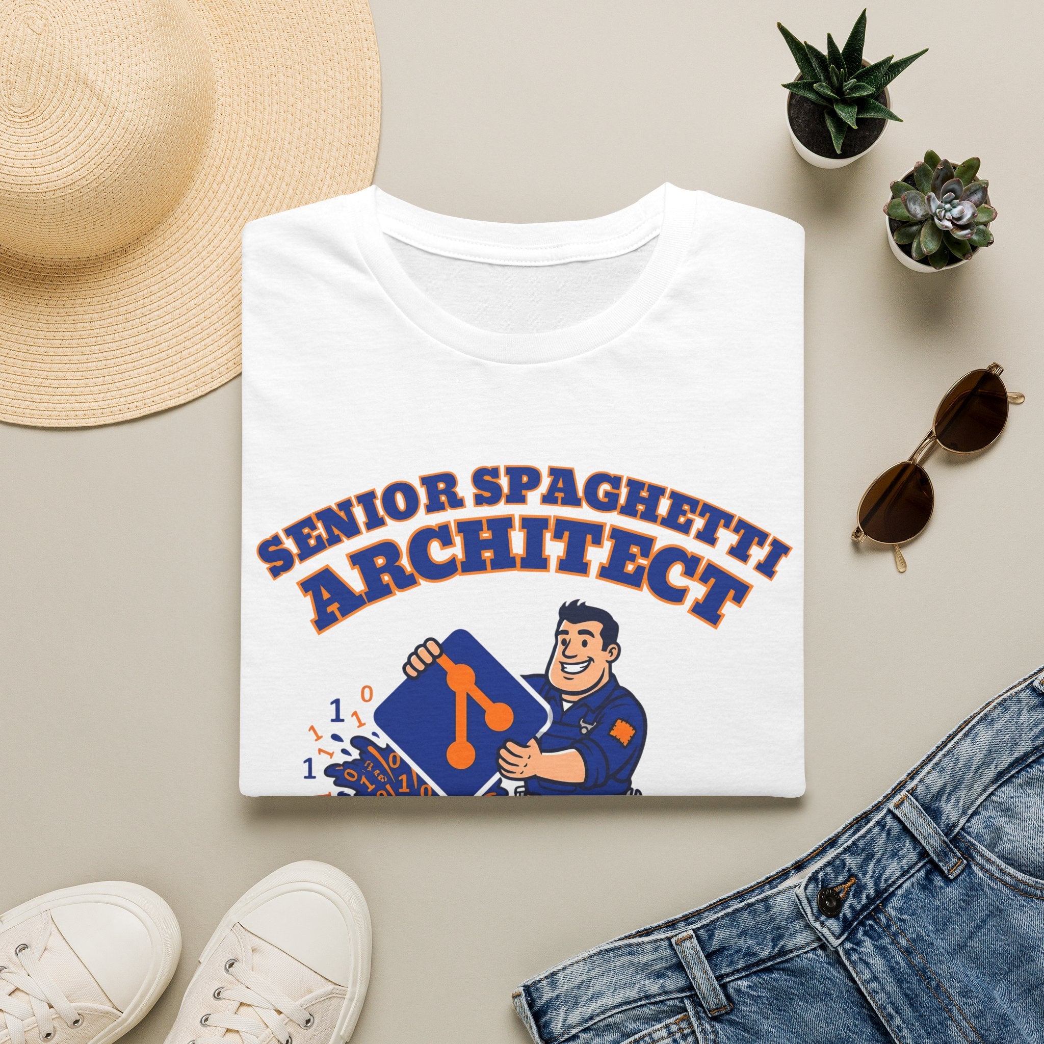 Senior Spaghetti Architect T-Shirt