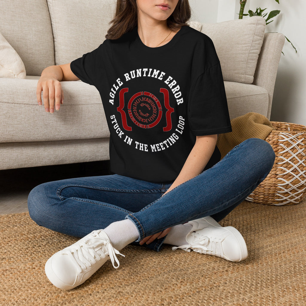 Agile Runtime Error, Stuck In The Meeting Loop T-Shirt