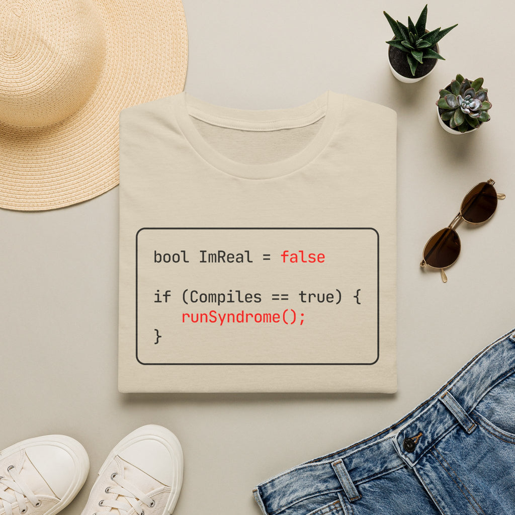 I'm real runSyndrome T-Shirt