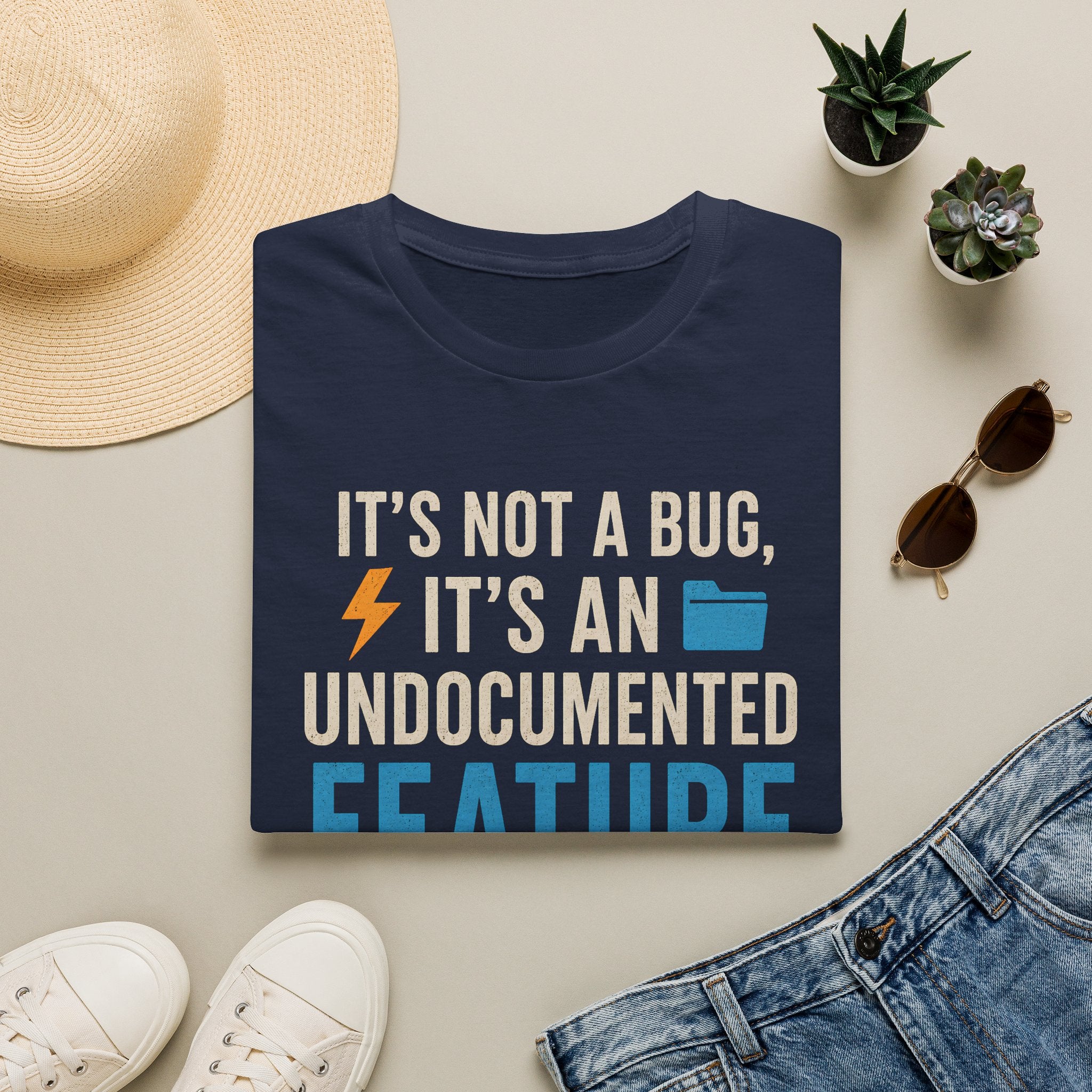 It's not a bug, it's an undocumented feature T-Shirt