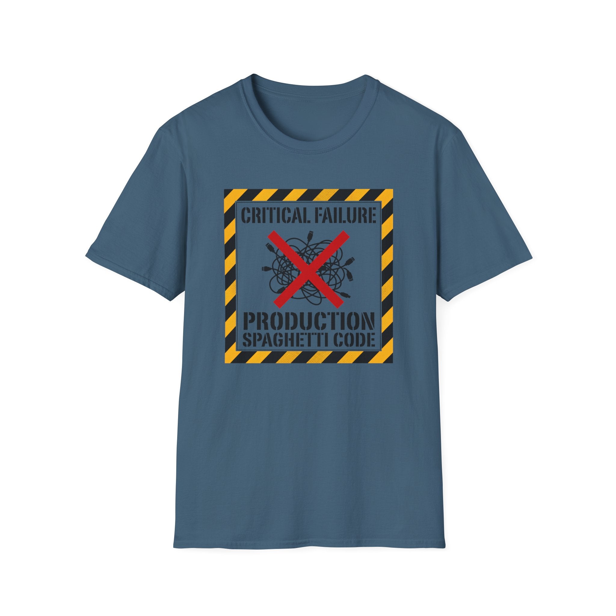 Critical Failure Production Spaghetti Code T-Shirt