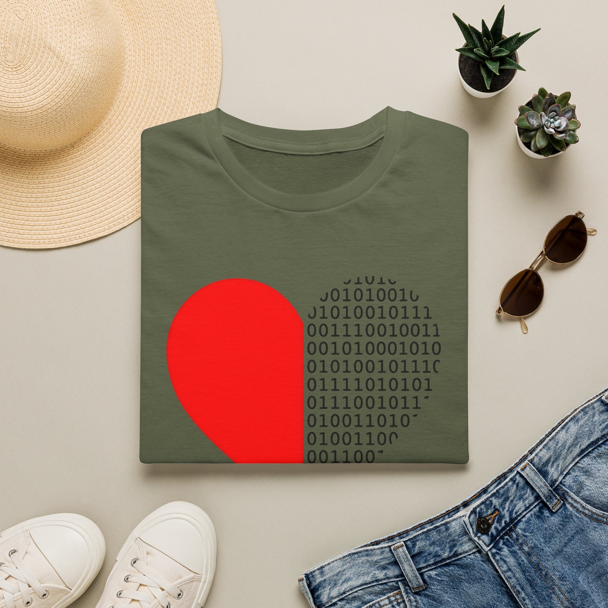 Prompted heart T-Shirt
