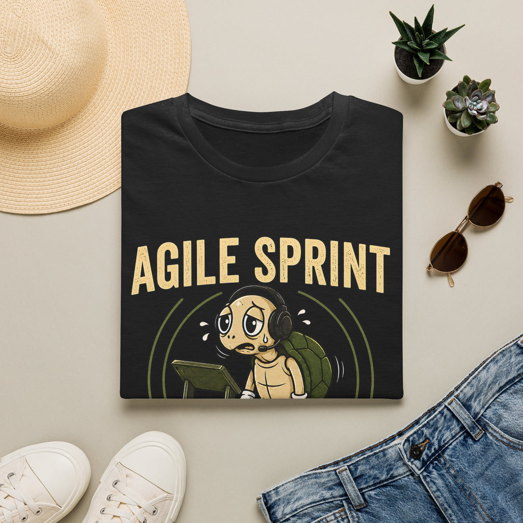Agile Sprint Club, Moving Nowhere Fast v03 T-Shirt