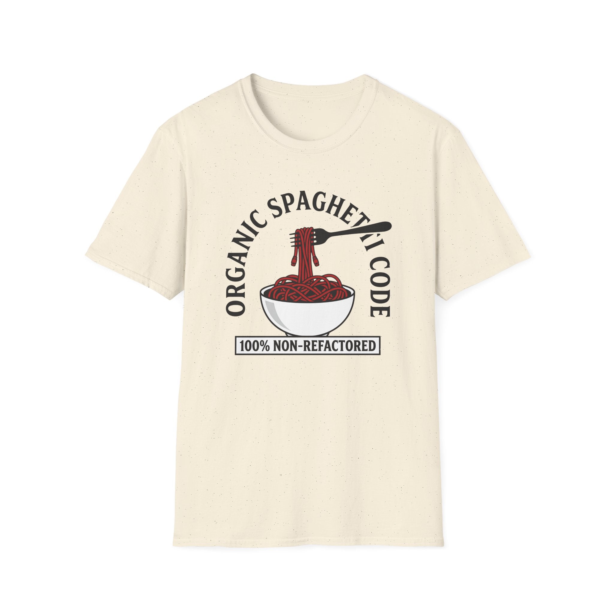 Organic Spaghetti Code 100% Non-Refactored T-Shirt