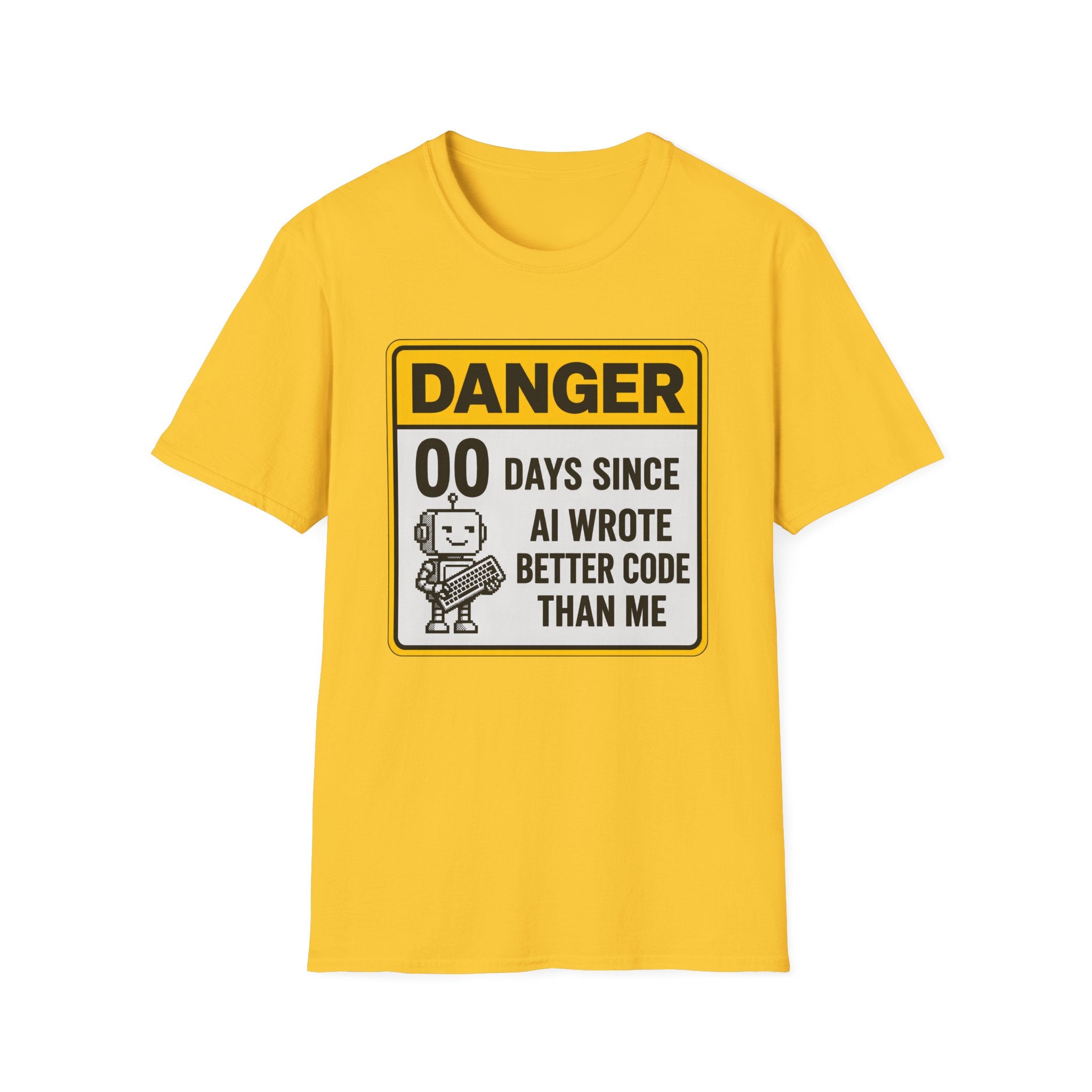 00 Days AI Coded T-Shirt