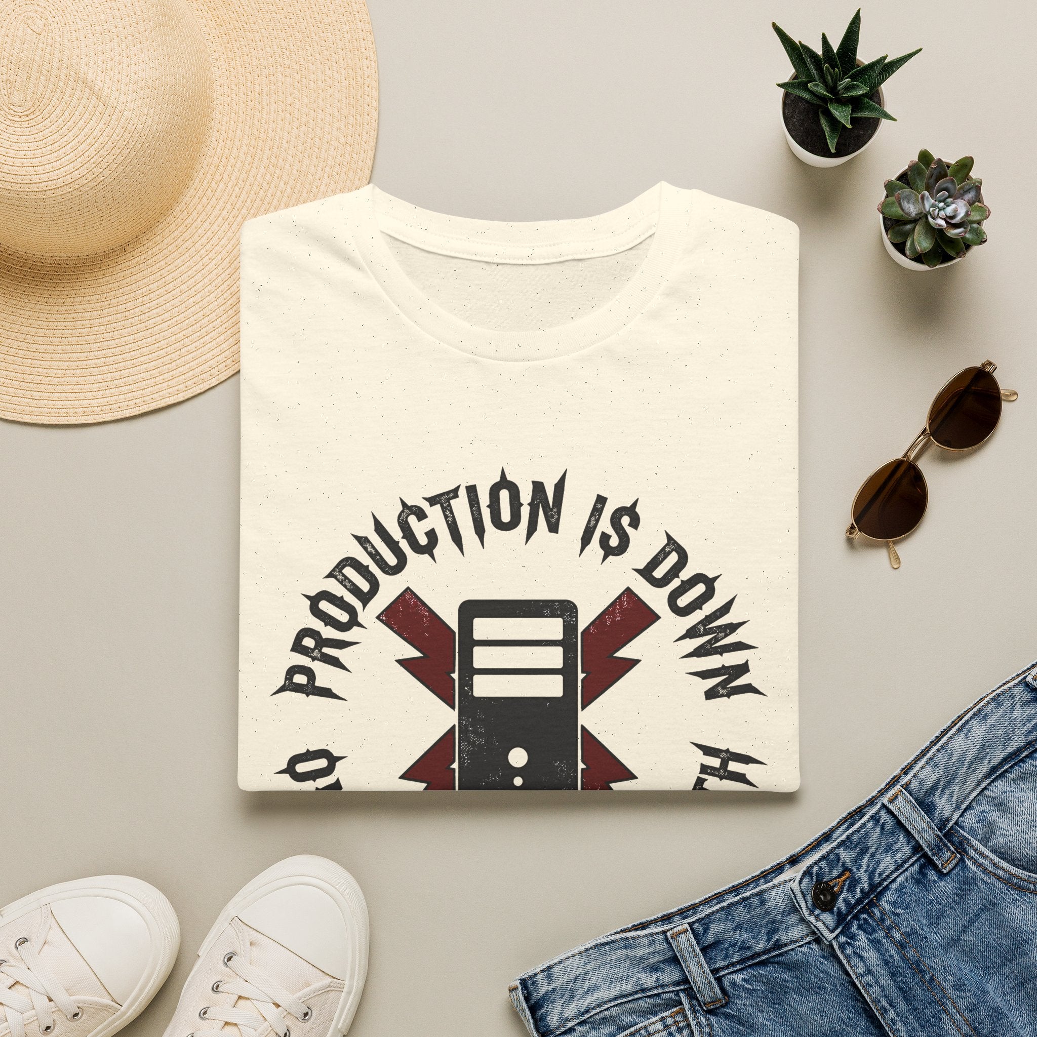 Production is down, on-call until death T-Shirt