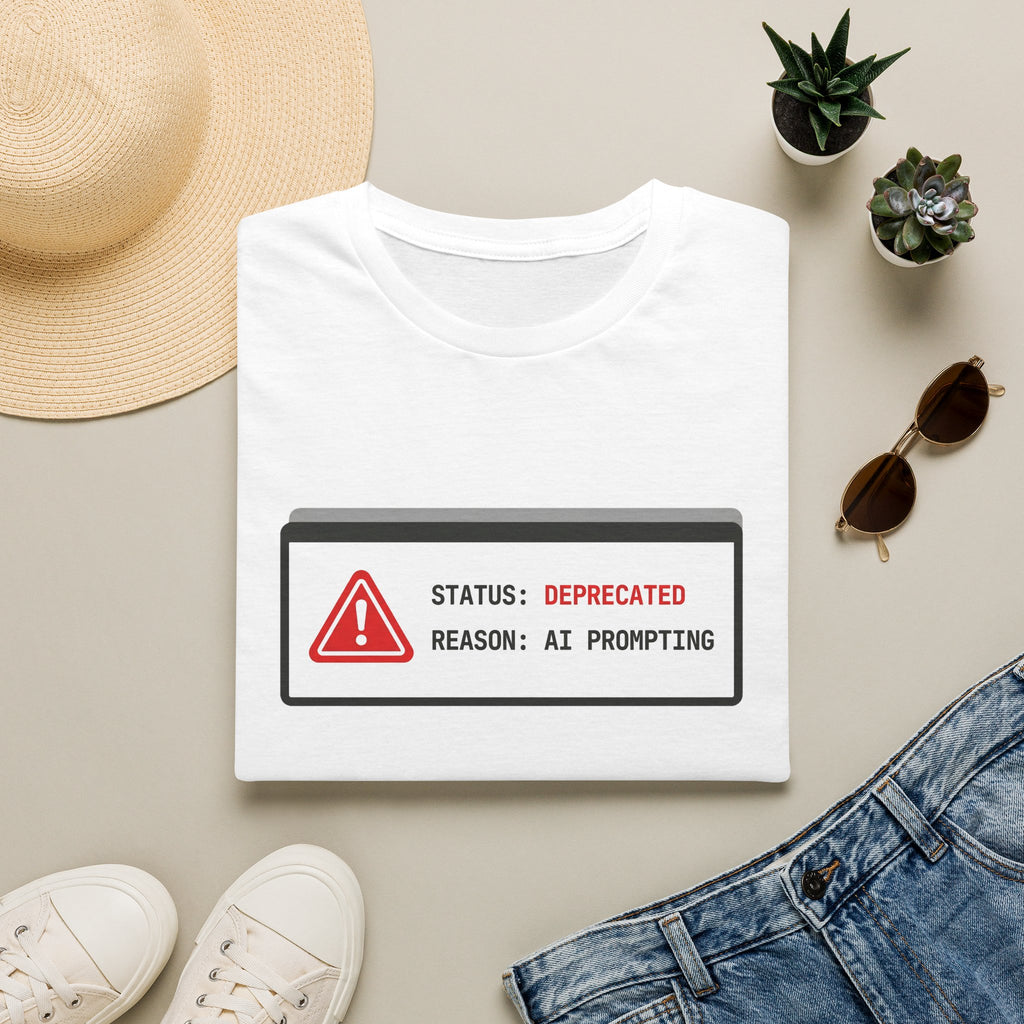 Deprecated Reason AI Prompting T-Shirt