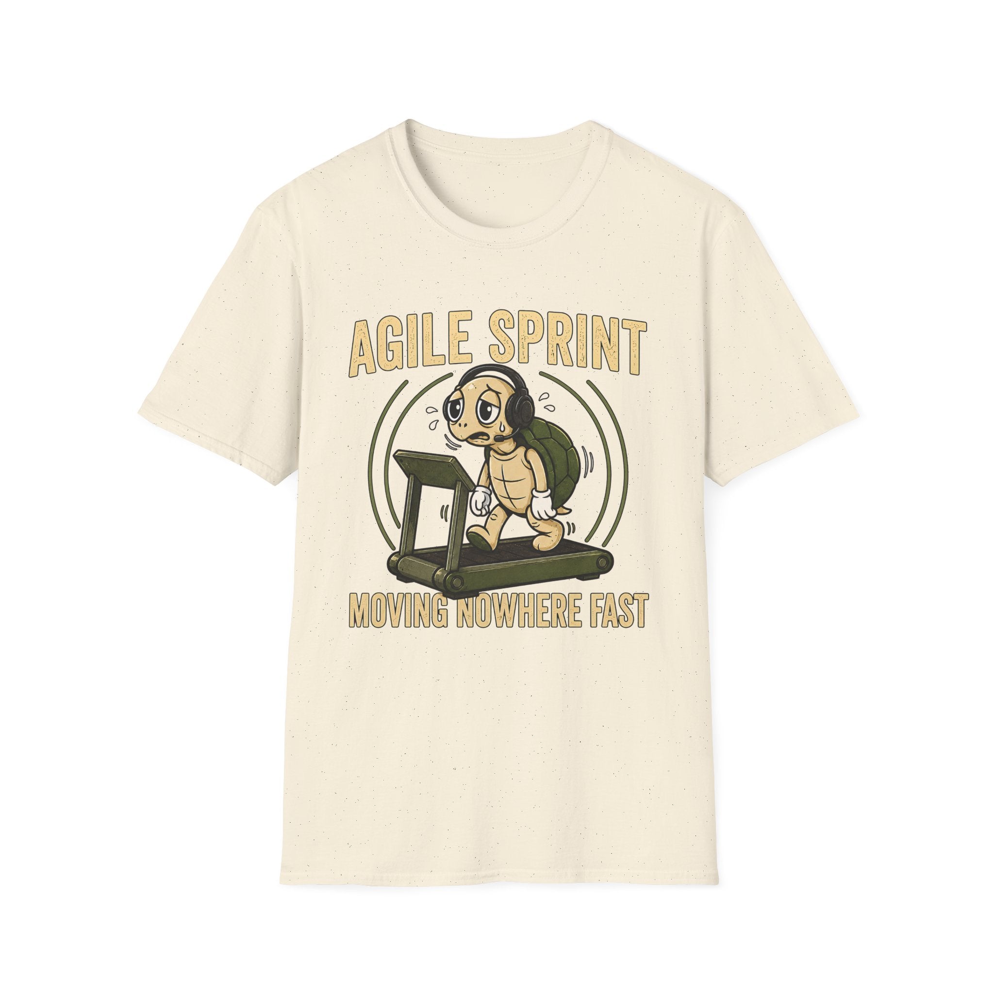 Agile Sprint Club, Moving Nowhere Fast v03 T-Shirt