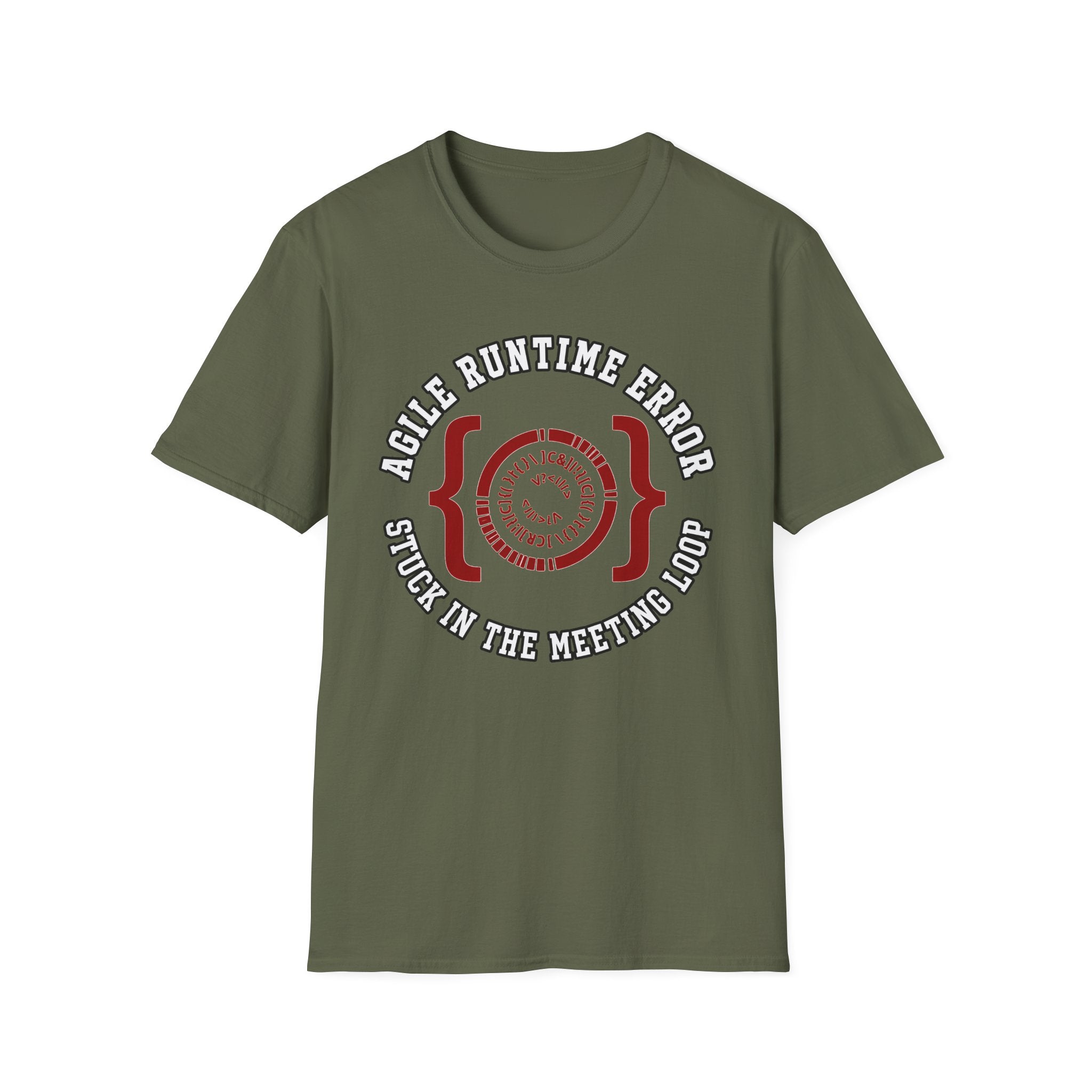 Agile Runtime Error, Stuck In The Meeting Loop T-Shirt
