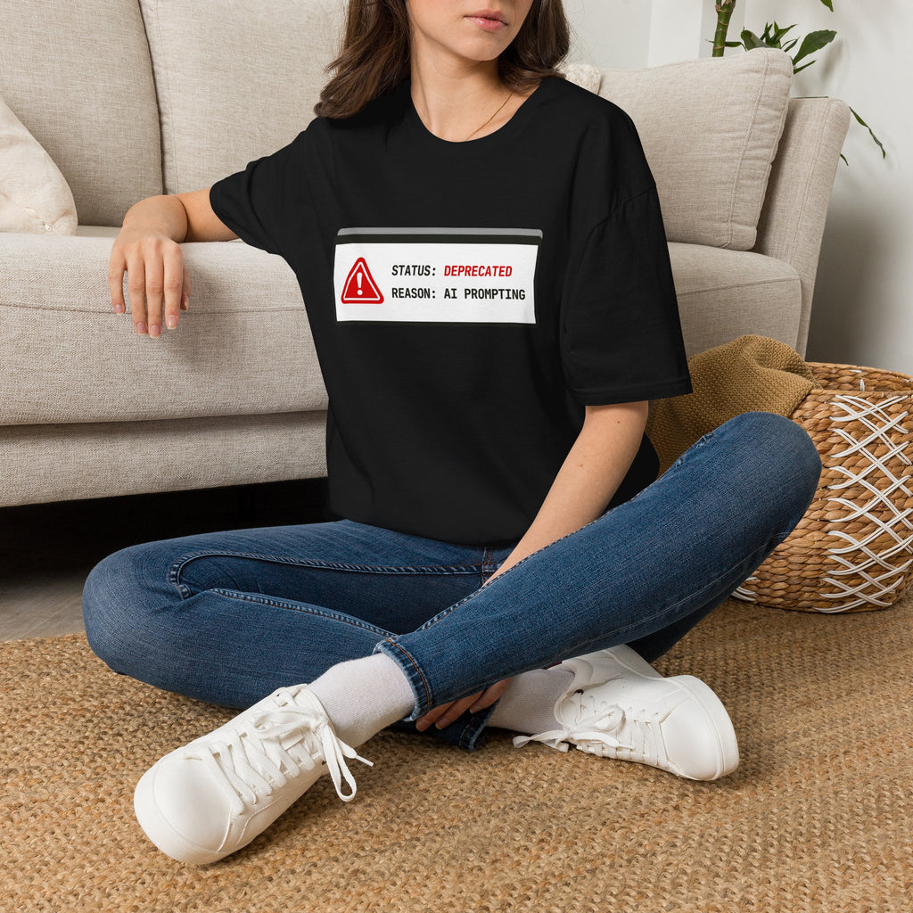 Deprecated Reason AI Prompting T-Shirt