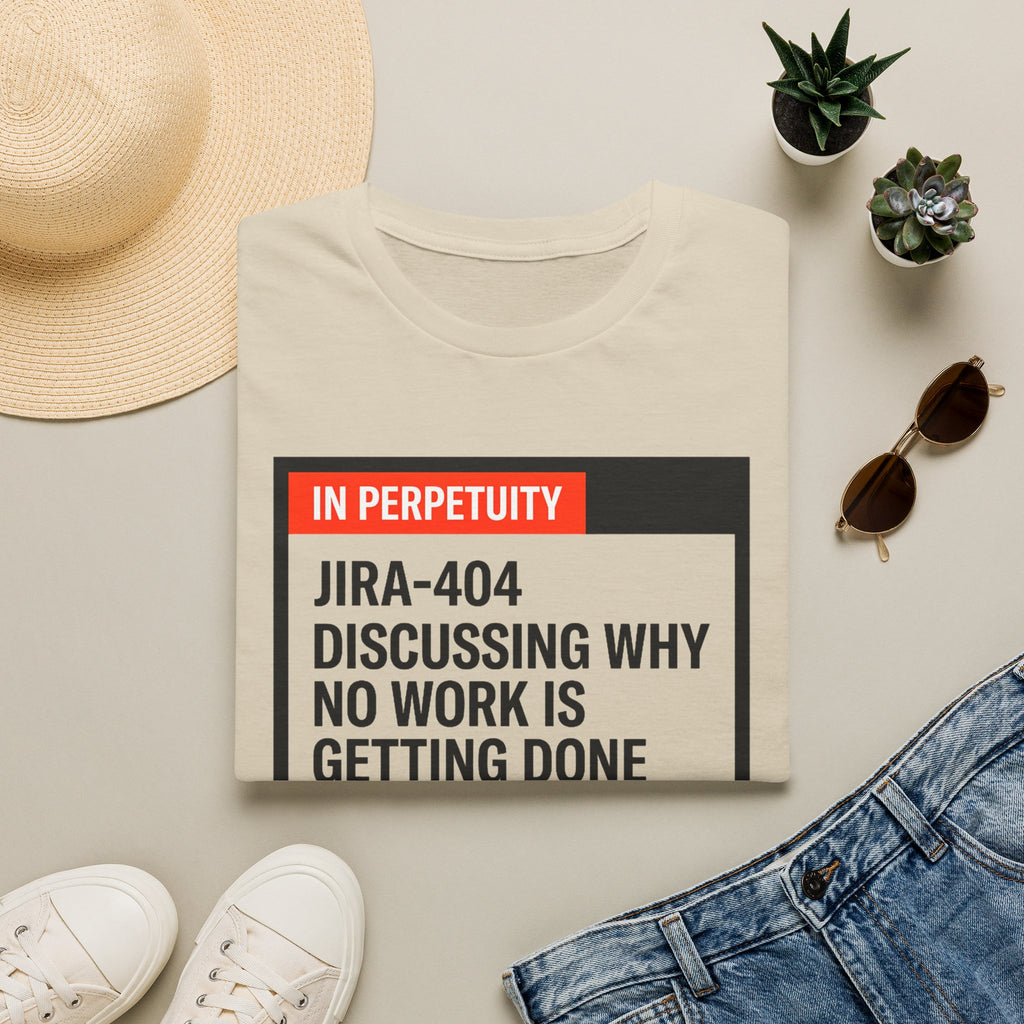 JIRA 404 - Discussion why no work is done T-Shirt