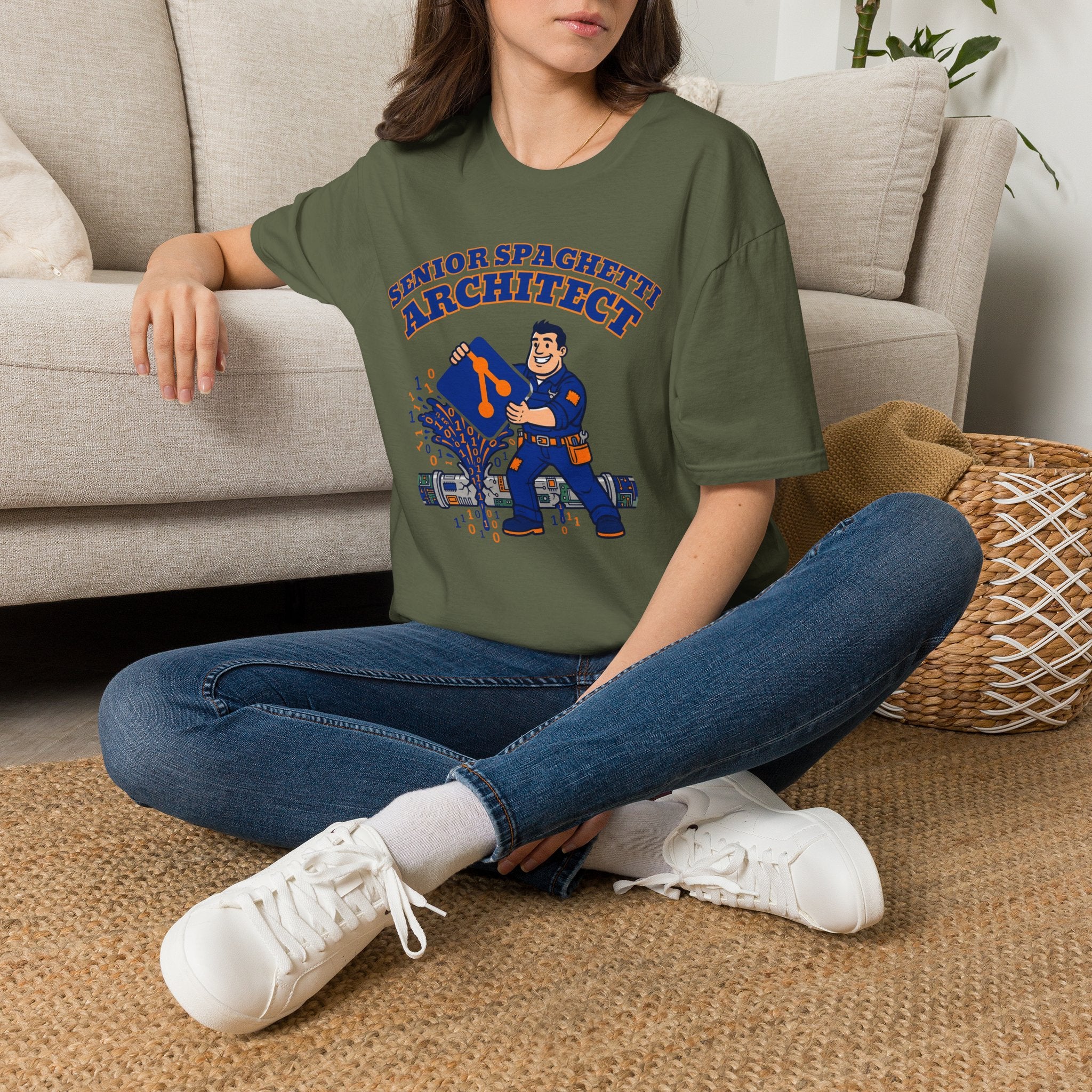 Senior Spaghetti Architect T-Shirt