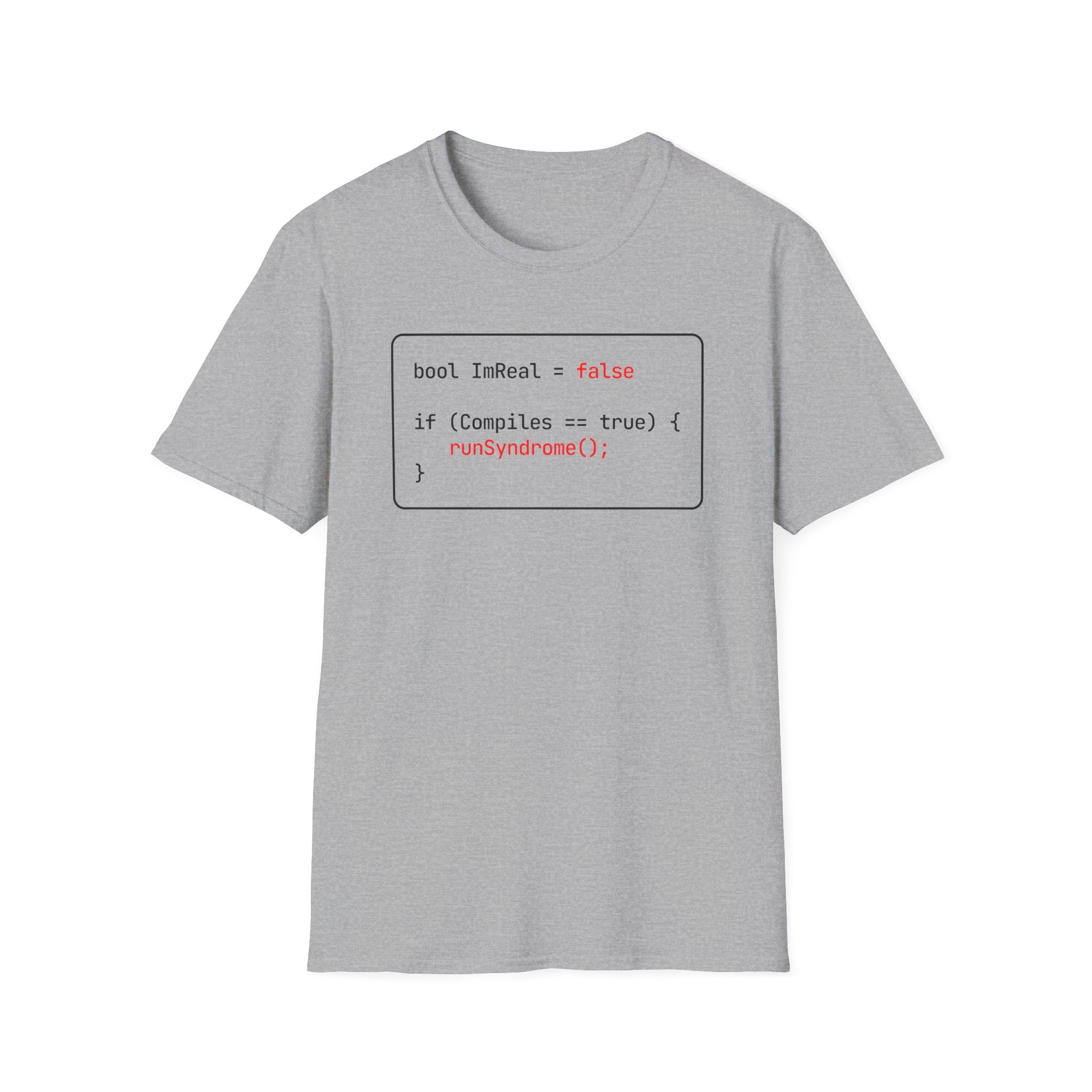 I'm real runSyndrome T-Shirt