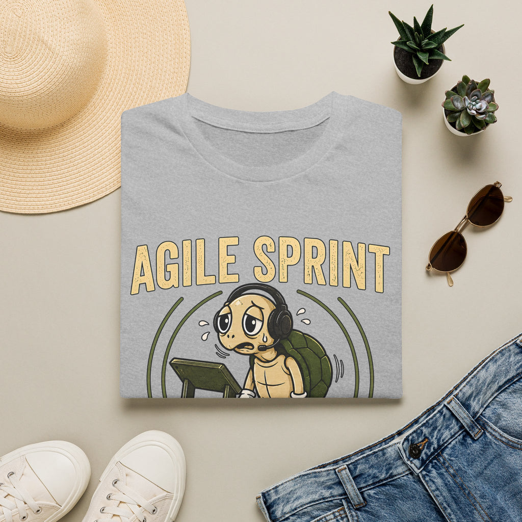 Agile Sprint Club, Moving Nowhere Fast v03 T-Shirt