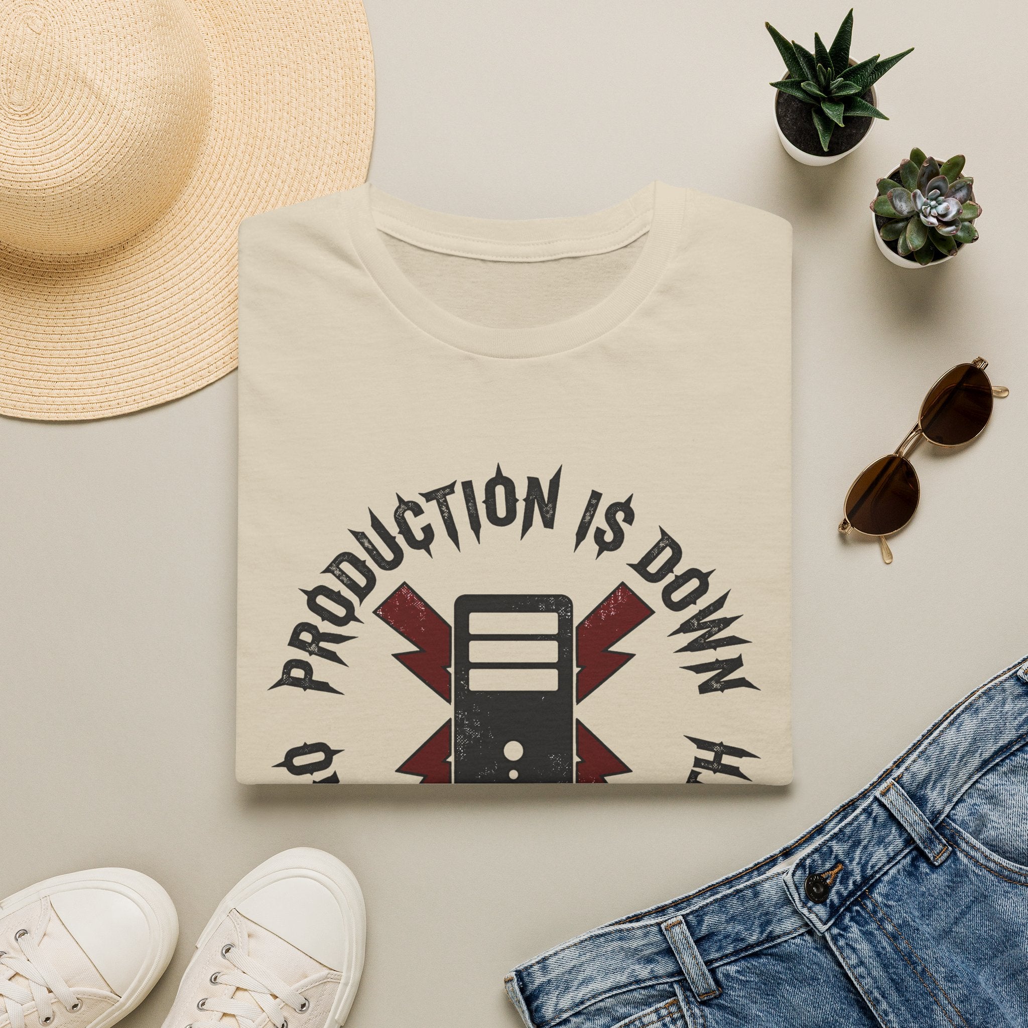 Production is down, on-call until death T-Shirt