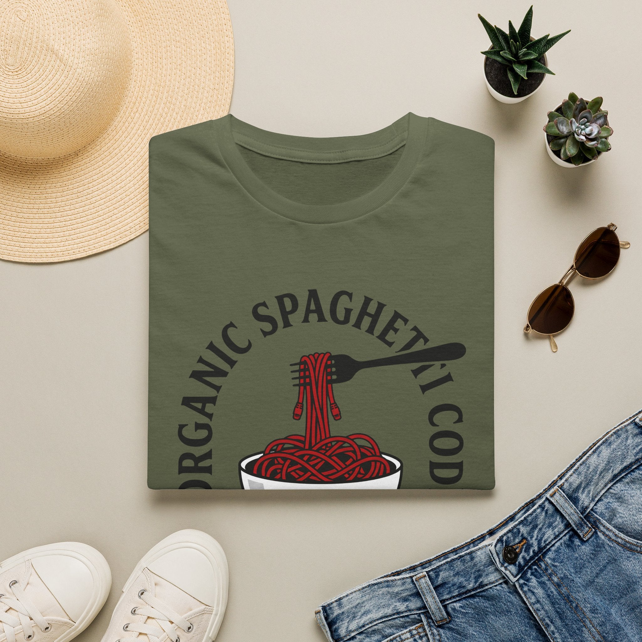 Organic Spaghetti Code 100% Non-Refactored T-Shirt