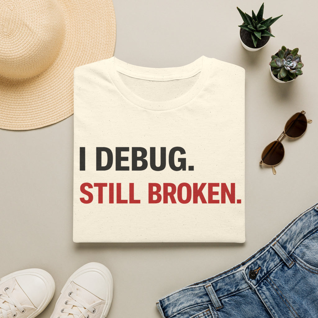 I debug, Still broken. T-Shirt