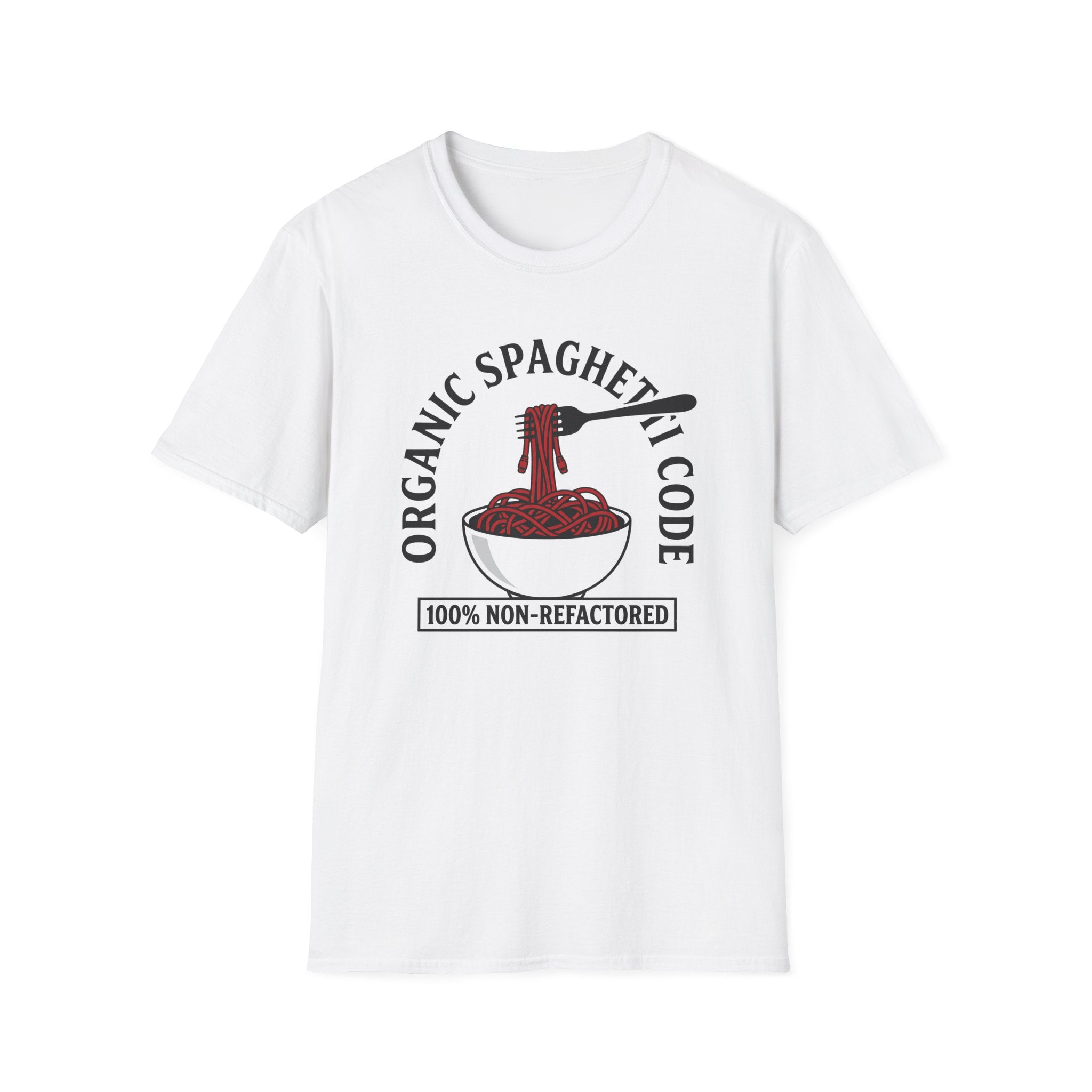 Organic Spaghetti Code 100% Non-Refactored T-Shirt