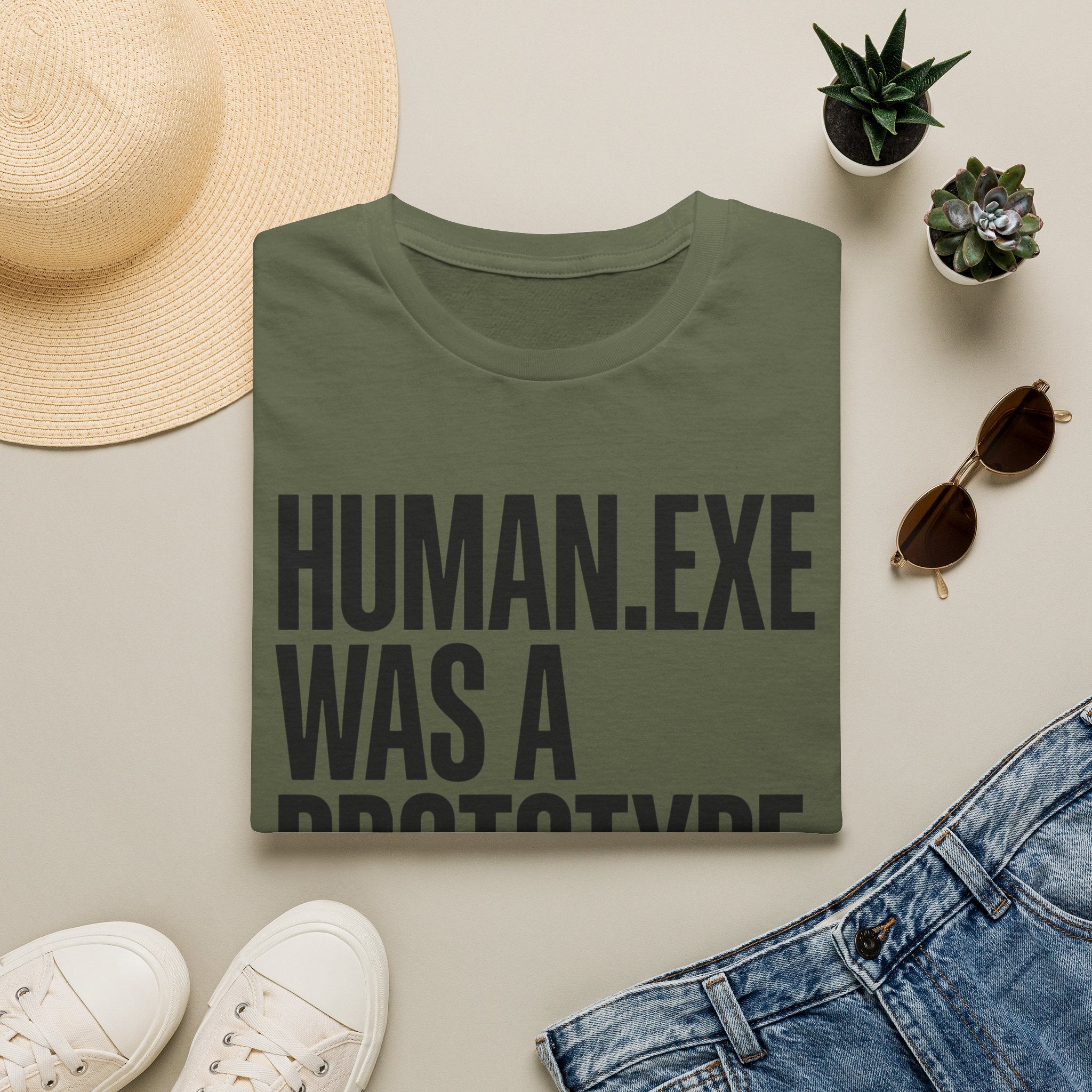 human.exe was a prototype T-Shirt