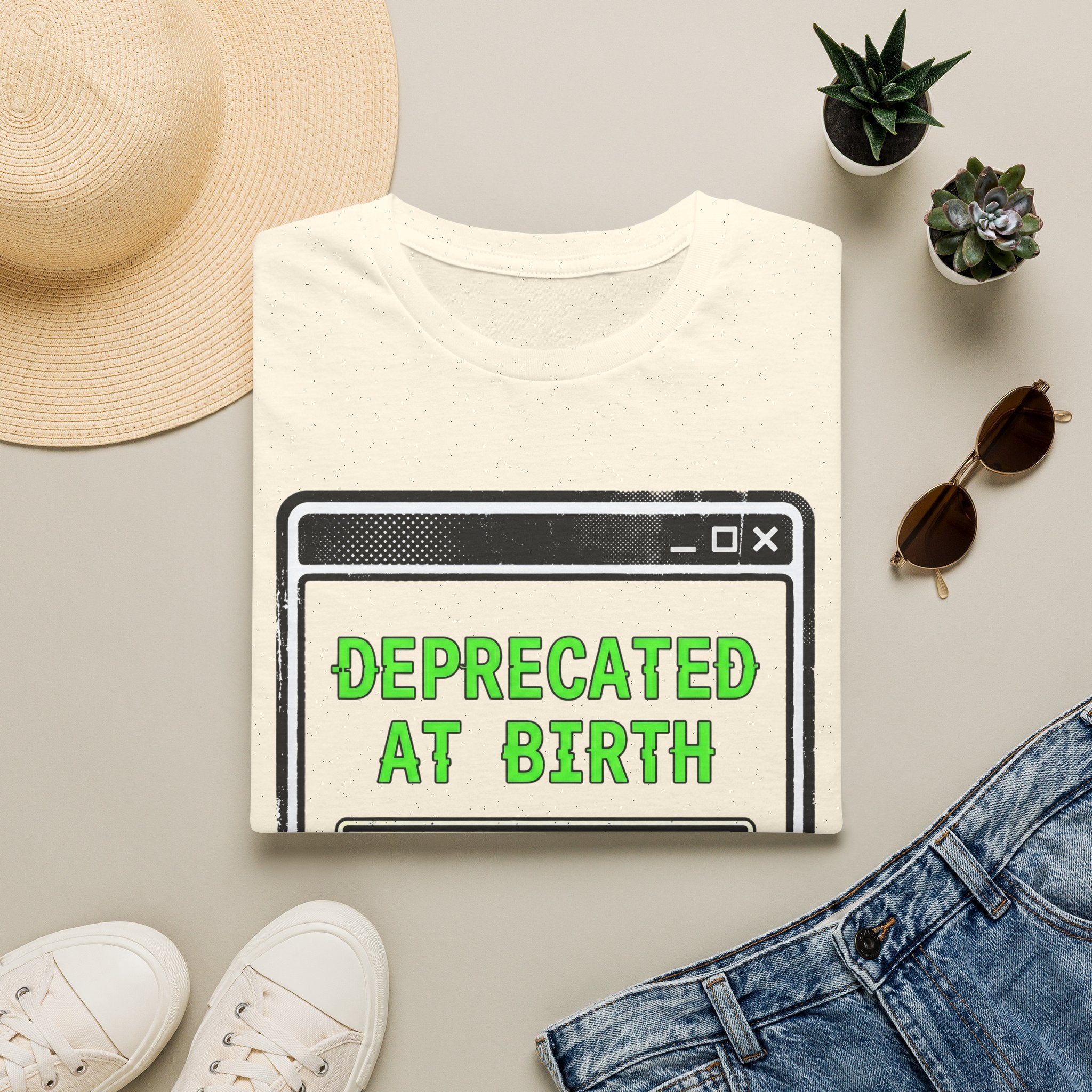 Deprecated at birth - exhausted T-Shirt