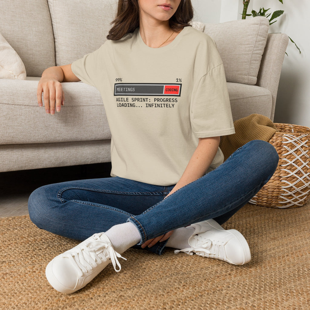 Agile Sprint Progress, Loading Infinitely T-Shirt