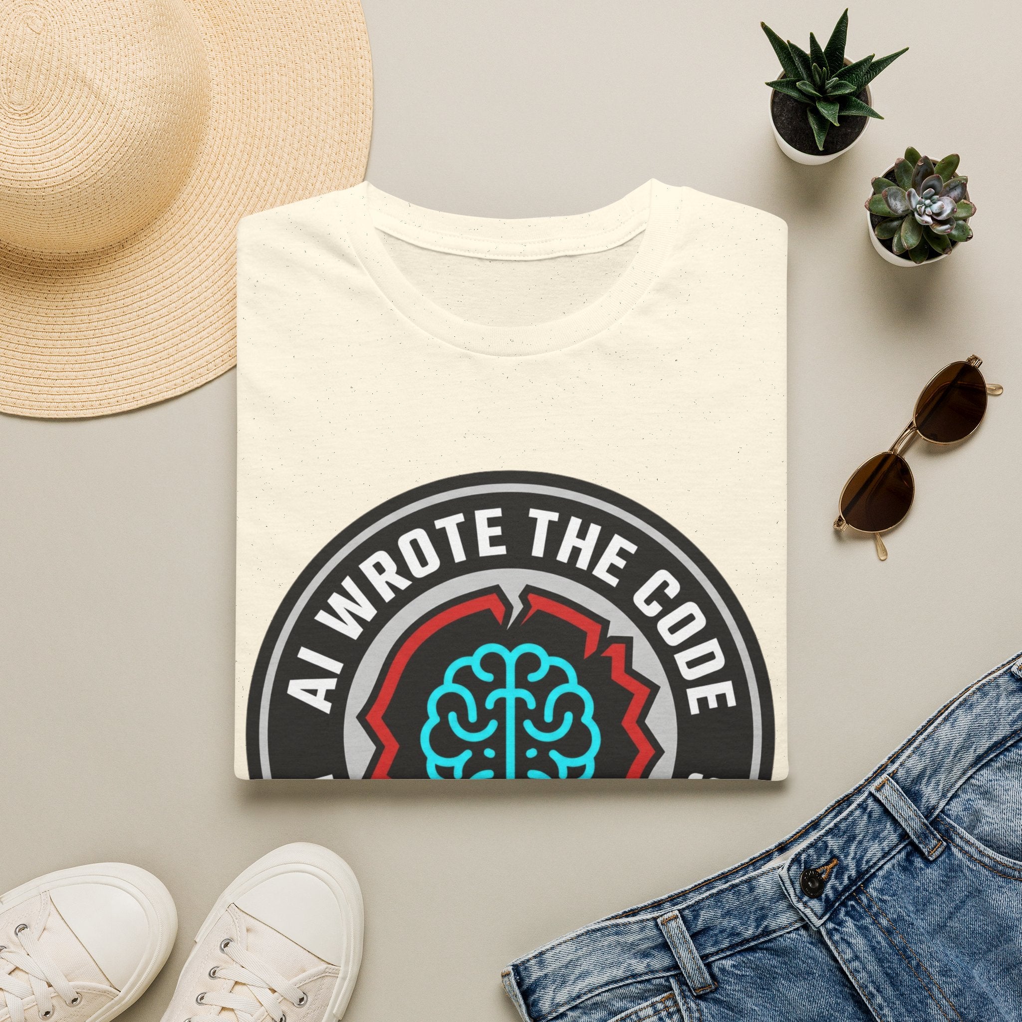 AI wrote the code I just fix the mess T-Shirt