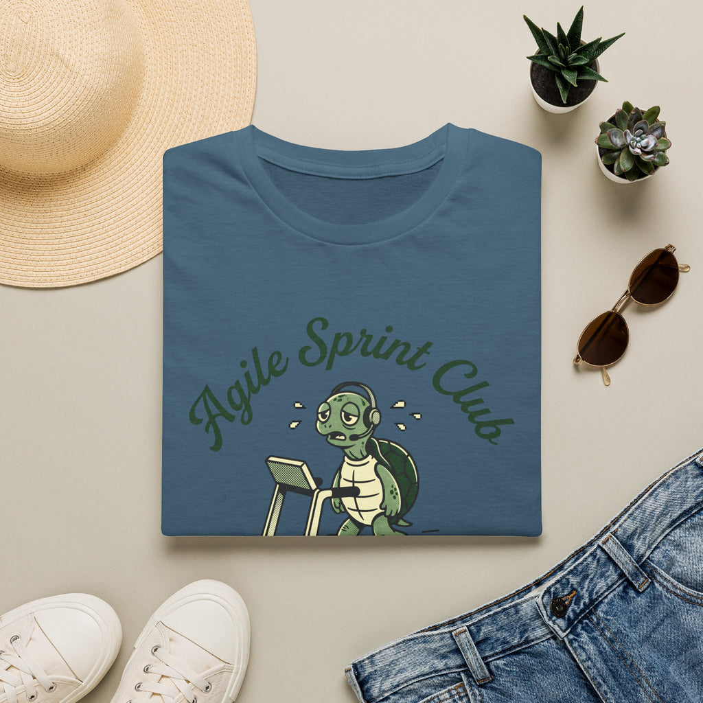 Agile Sprint Club, Moving Nowhere Fast v01 T-Shirt