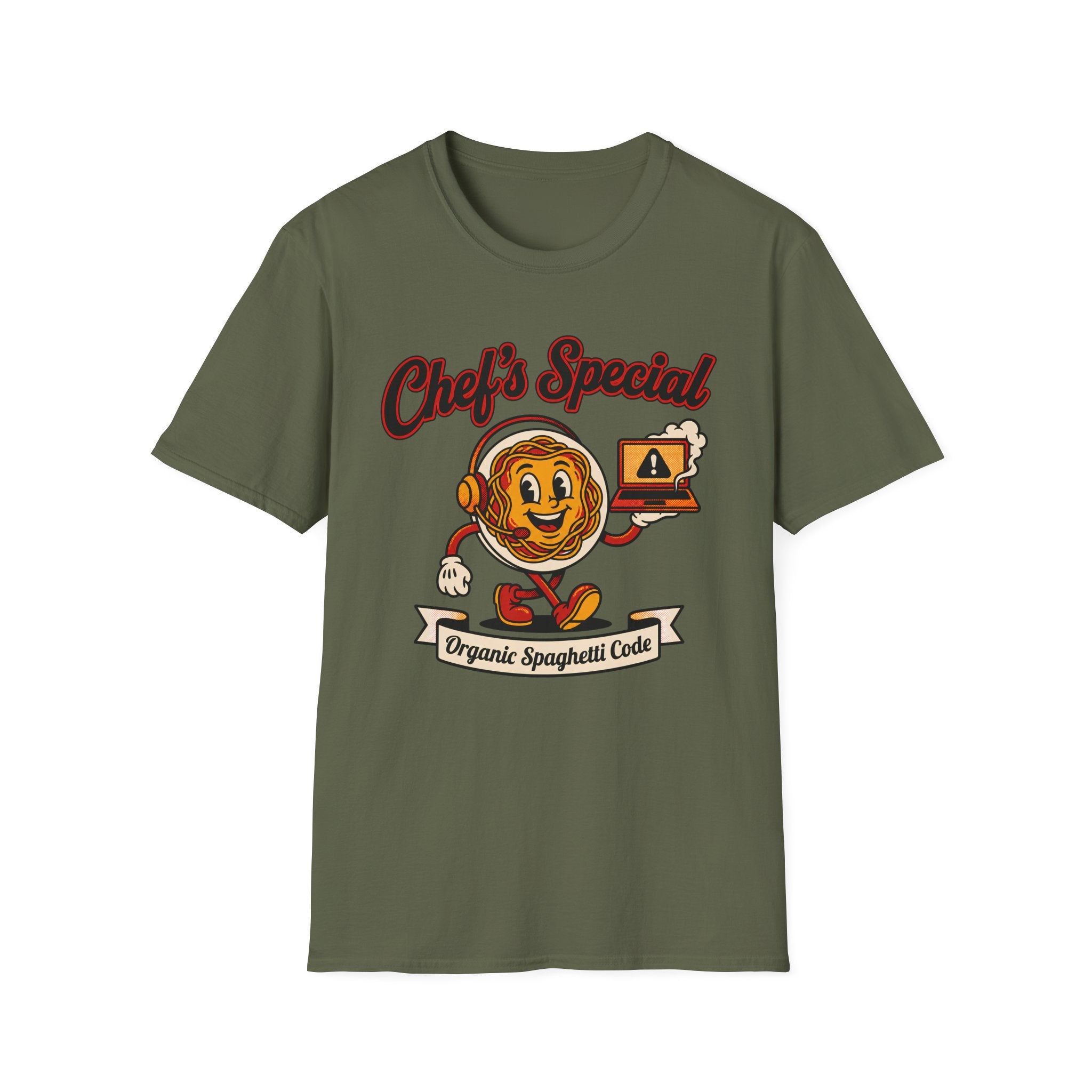 Chef's Special Organic Spaghetti Code T-Shirt