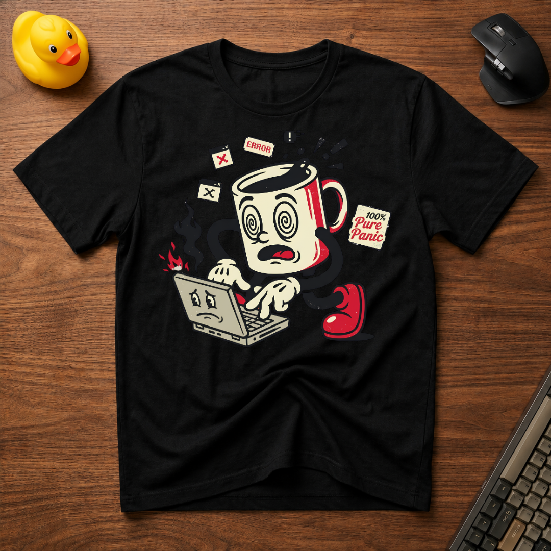 Error Code 100% Pure Panic T-Shirt
