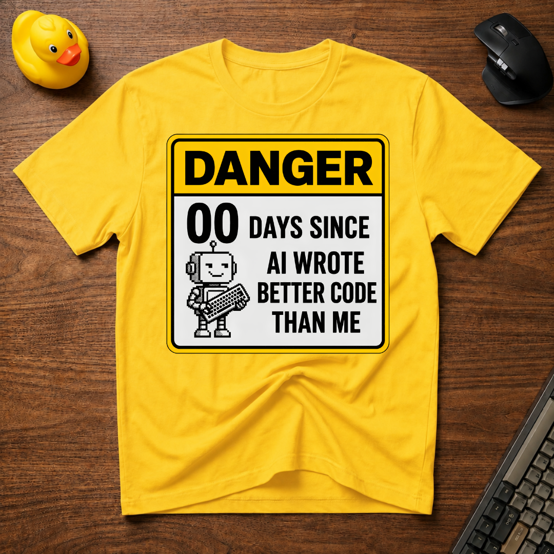 00 Days AI Coded T-Shirt
