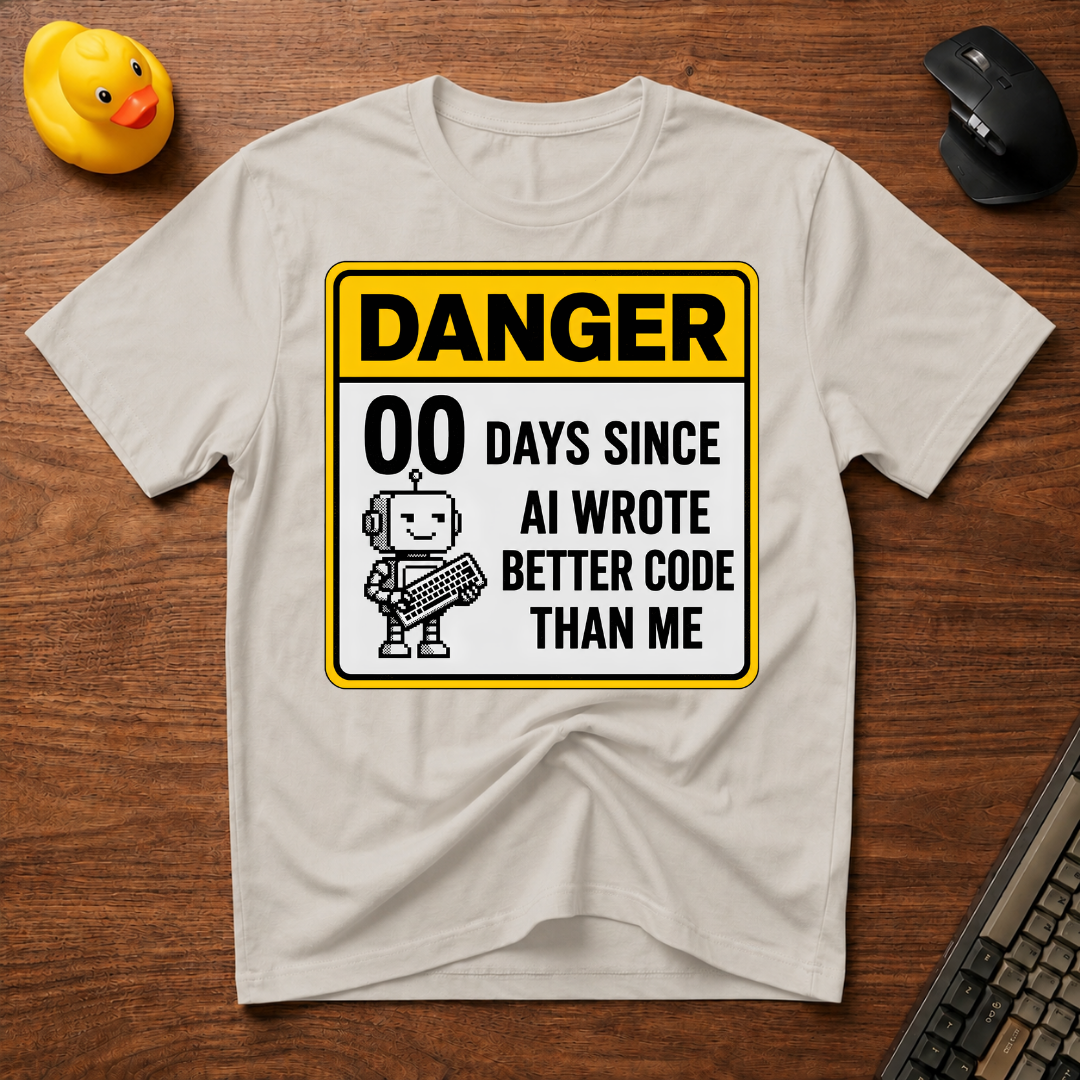 00 Days AI Coded T-Shirt