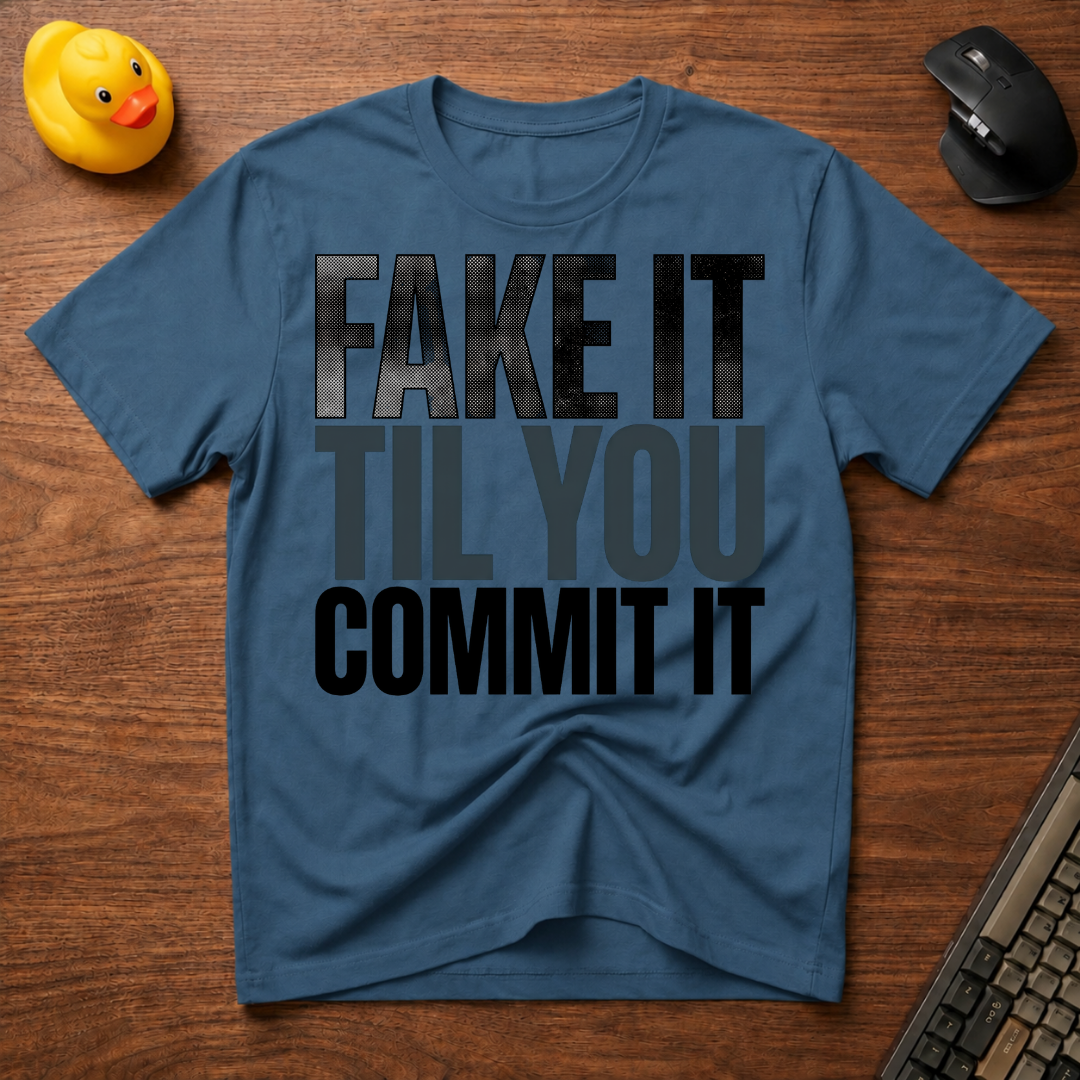 Fake Commit T-Shirt