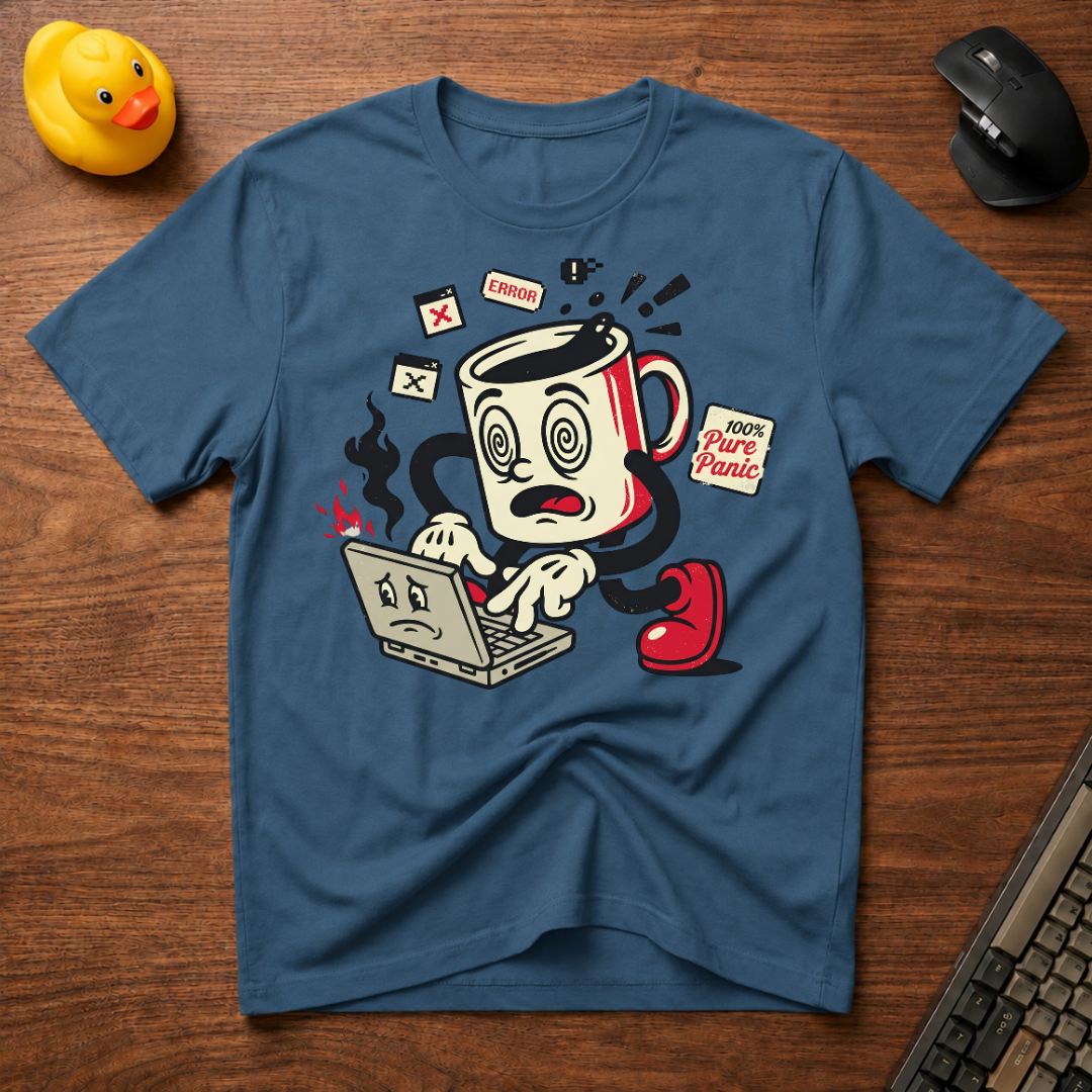 Error Code 100% Pure Panic T-Shirt