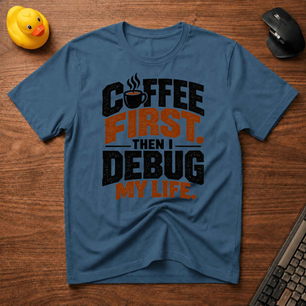 Coffee & Debug v01 T-Shirt