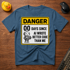 00 Days AI Coded T-Shirt