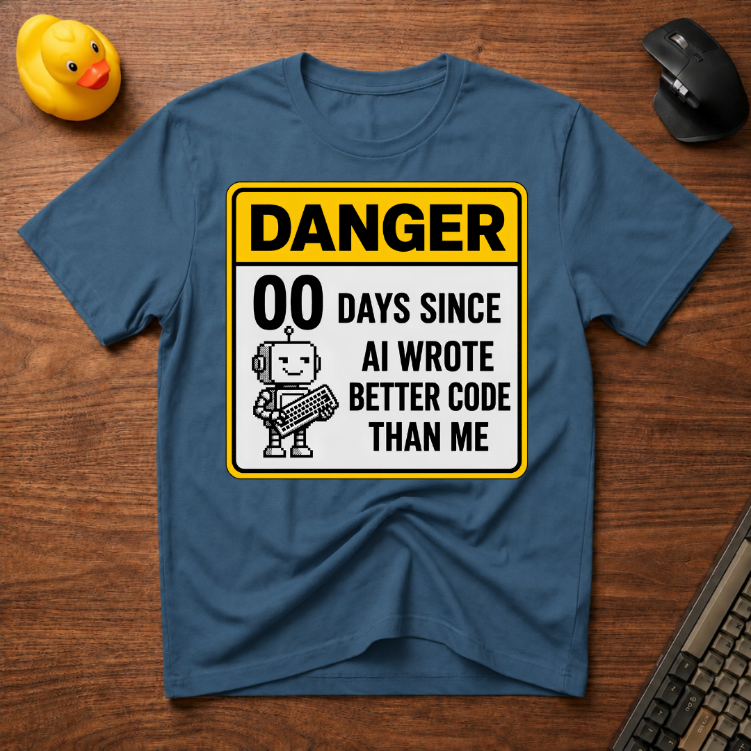 00 Days AI Coded T-Shirt