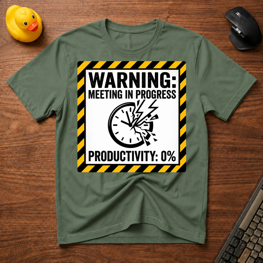 Meeting Warning T-Shirt