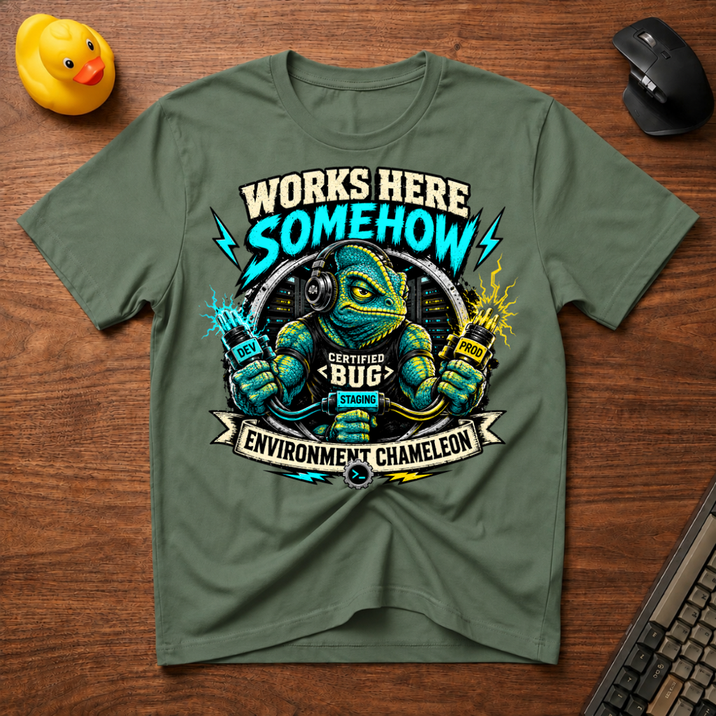 Works Somehow v02 T-Shirt